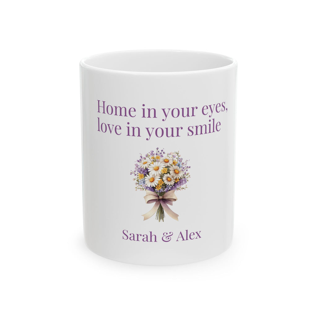 Personalised Mug – Home In Your Eyes Couples Gift