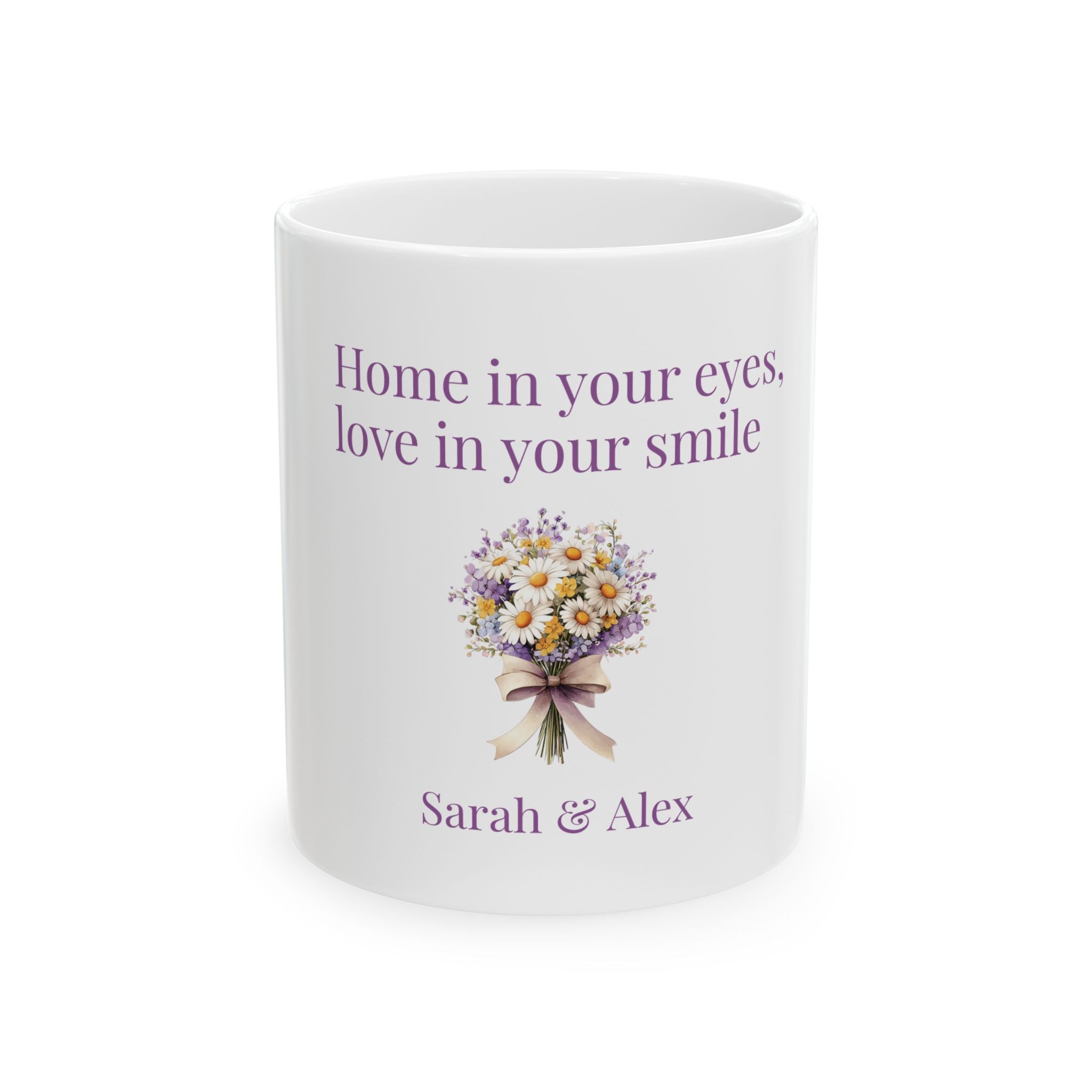 Personalised Mug – Home In Your Eyes Couples Gift