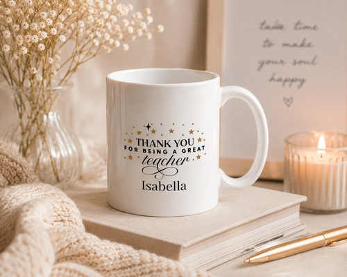 Personalised Mug - Thank You Teacher Gift