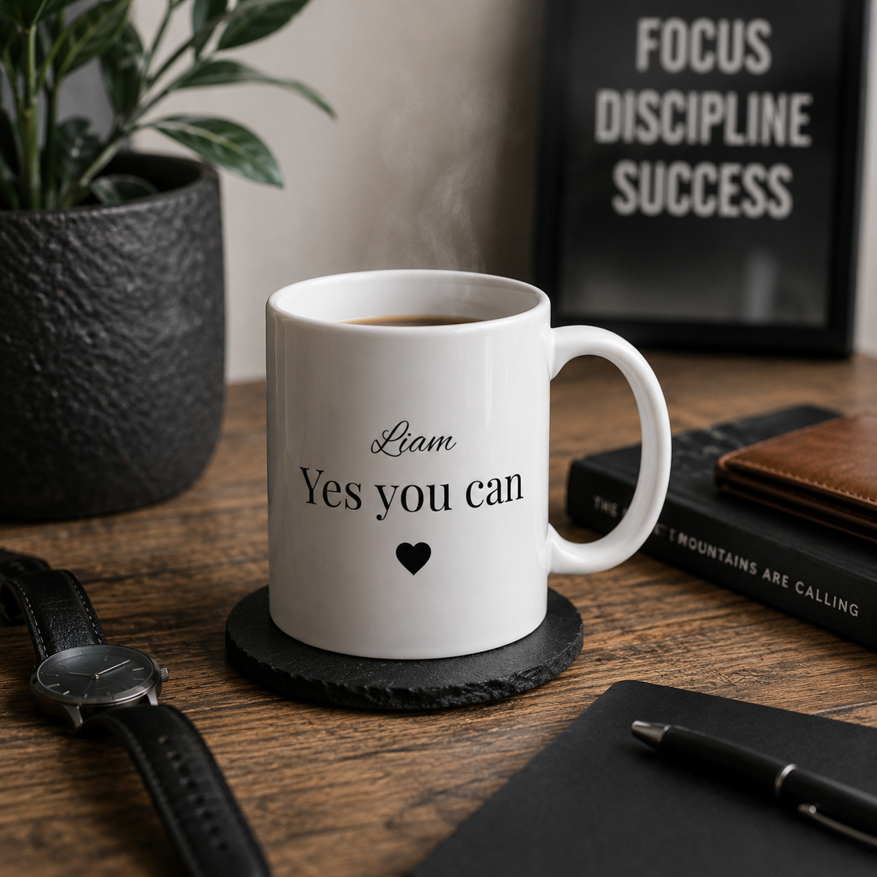 Personalised Mug – Yes You Can Motivational Gift