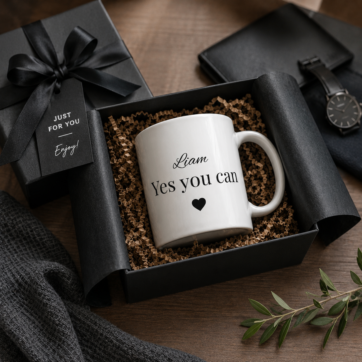 Personalised Mug – Yes You Can Motivational Gift